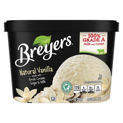 Image of Breyers Original Ice Cream Natural Vanilla - 48oz