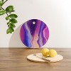 Marta Barragan Camarasa Lilac luminous strokes Cutting Board - Deny Designs - 3 of 3