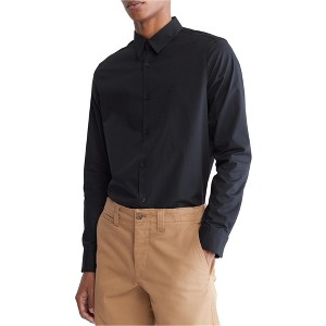Calvin Klein Mens Slim Fit Refined Button Up Shirt - 1 of 1