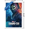 Trends International Mavel Shang Chi - Death Dealer One Sheet Framed Wall Poster Prints - 3 of 4