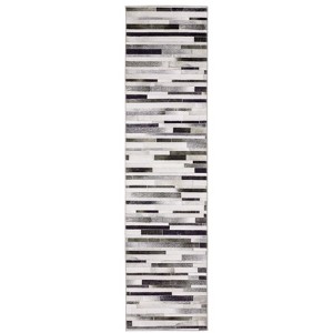Oriental Weavers Myers Park MYP19 Grey/ Charcoal Indoor Area Rug - 2' x 8' - 1 of 4