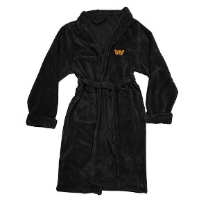 NFL Washington Commanders L/Xl Silk Touch Bathrobe 26 x 47 Inches - 1 of 2
