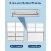 1 Pack Aluminum Shed Windows, Flush Mount Sliding Window with Tempered Glass and Screen for Ventilation in Shed, Chicken Coop, Playhouse - 4 of 4