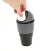 Unique Bargains Car Trash Can Portable Front Seats Trash Bin White 1 Pc 3.9" Length 2.8" Width 7.9" Height Plastic - 4 of 4