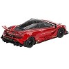 McLaren 720S LB-Works Gem Red Metallic with Black Top Limited Edition 1/64 Diecast Model Car by Mini GT - 3 of 4
