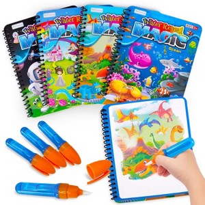ArtCreativity Reusable Magic Water Coloring Books (Pack of 4) - 1 of 4