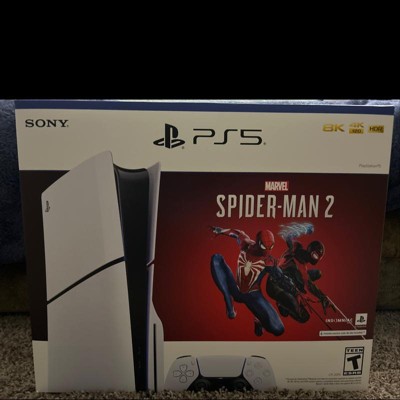 Consola PS5 SLIM PlayStation 5 DVD 1TB Bundle Marvel's Spider-Man 2  Internacional