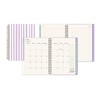 Blue Sky Brook Gossen Planner Notes 5.875"x8.625" Weekly/Monthly Wirebound 12 Month Purple Striped - 4 of 4