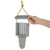 Bird Choice Modern Farmhouse Suet Bird Feeder 11.75" Driftwood Gray - 4 of 4