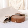 Unique Bargains Travel Size Small Portable Seashell-Shaped PU Leather Jewelry Box for Women and Girls - 4 of 4
