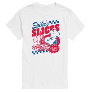 Men's - Peanuts - Spike Pizza Slices Freshly Made Short Sleeve Graphic T-Shirt - 1 of 4
