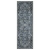 Machine Washable Vintage Runner Rug: Non-Slip Low-Pile Kitchen Rug, Ultra-Thin Distressed Indoor Floor Cover for Bedroom, Laundry Room - 2 of 4