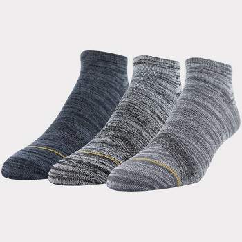 Signature Gold by GOLDTOE Men's 3pk Casual GT Free Feed No Show Socks - Gray 6-12.5