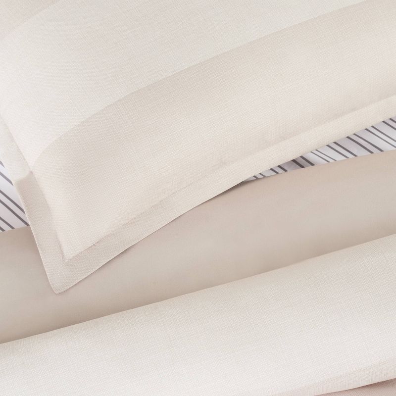 Billy Textured Stripe Antimicrobial Bedding Set - Serta, 3 of 8