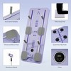 Fitvids 5 in 1 Pilates Reformer Board Set, Purple – Home Gym Exercise Equipment and Core Balance Trainer with Resistance Bands and Sliders - 2 of 4