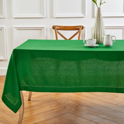 Solino Home Linen Tablecloth | Classic Hemstitch