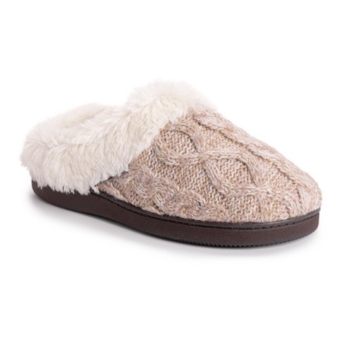 Muk Luks Women's Suzanne Clog Slippers-fairy Dust/ivory L : Target