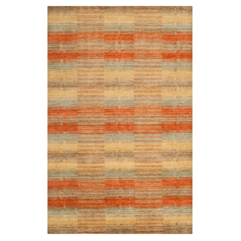 Stripe Loomed Area Rug 6'x9' - Safavieh