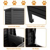 Decksplore Weatherproof Outdoor Cat Shelter with Raised Floor Easy Setup for Outdoor Feral Cats - 4 of 4