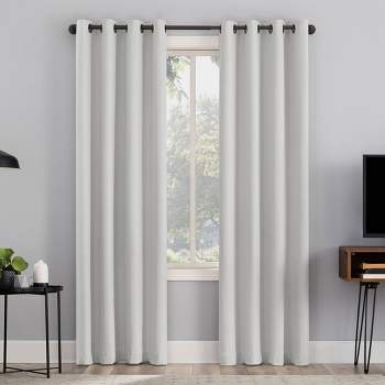 WONTEX 100% Thermal Blackout Curtains for Bedroom – Winter Insulating  Window Curtain Panels, Noise Reducing and Sun Blocking Lined Grommet  Curtains