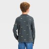 Boys' Long Sleeve Printed T-Shirt - Cat & Jack™ - image 2 of 3