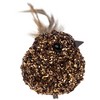 Northlight Sequined Bird with Feather Tail Christmas Clip-on Ornament - 6.5" - Bronze-tone - 4 of 4