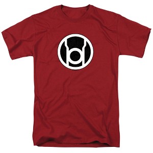 Men's Green Lantern Red Lantern Costume Chest Logo T-Shirt - 1 of 4