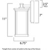 Maxim Lighting Terrace 1 - Light Wall Light in  Bronze - 2 of 2