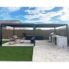 PURPLE LEAF Outdoor Louvered Pergola with Adjustable Metal Roof for Patio Pergola - 3 of 4