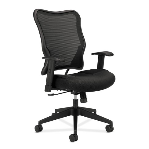 Wave Mesh High Back Office Chair Black - Hon : Target
