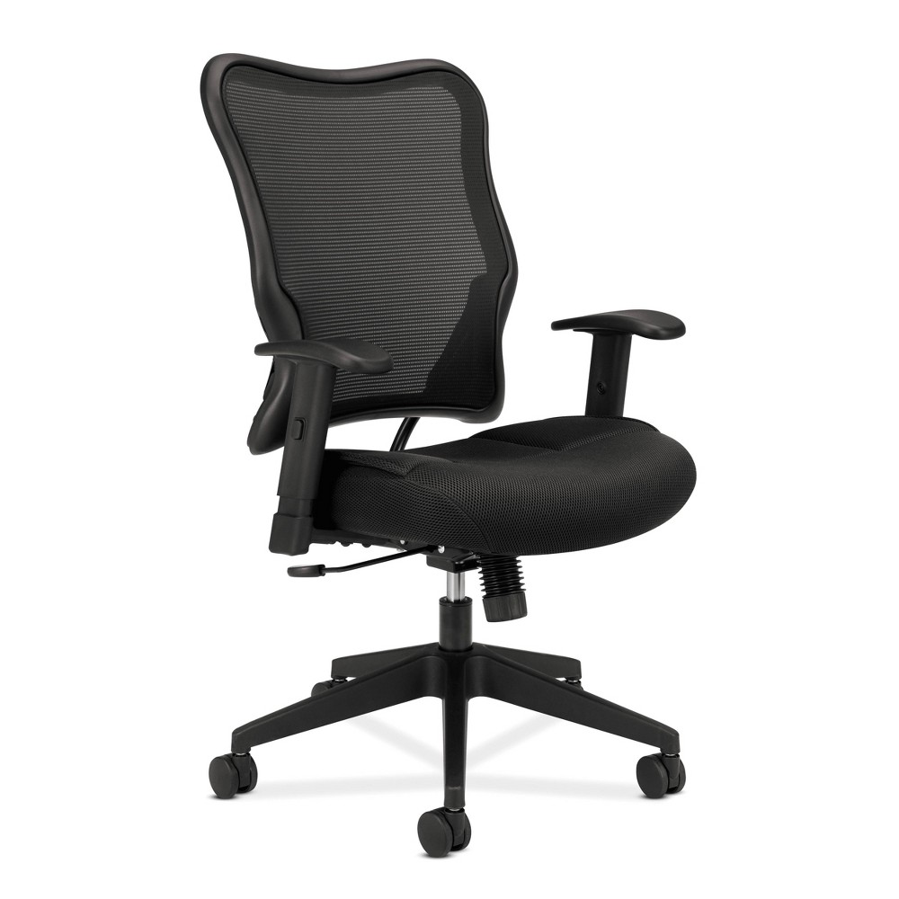 UPC 089191579120 product image for Wave Mesh High Back Office Chair Black - Hon | upcitemdb.com