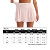 Women's High Waist Tennis Skort Quick-Dry Running Workout Shorts - 4 of 4