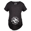 Maternity Mama's Little Kicker Tshirt Cute Soccer Pregnancy Tee - Crazy Dog Maternity T Shirt - image 3 of 4