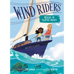 Wind Riders #1: Rescue on Turtle Beach - by  Jen Marlin (Paperback) - 1 of 1