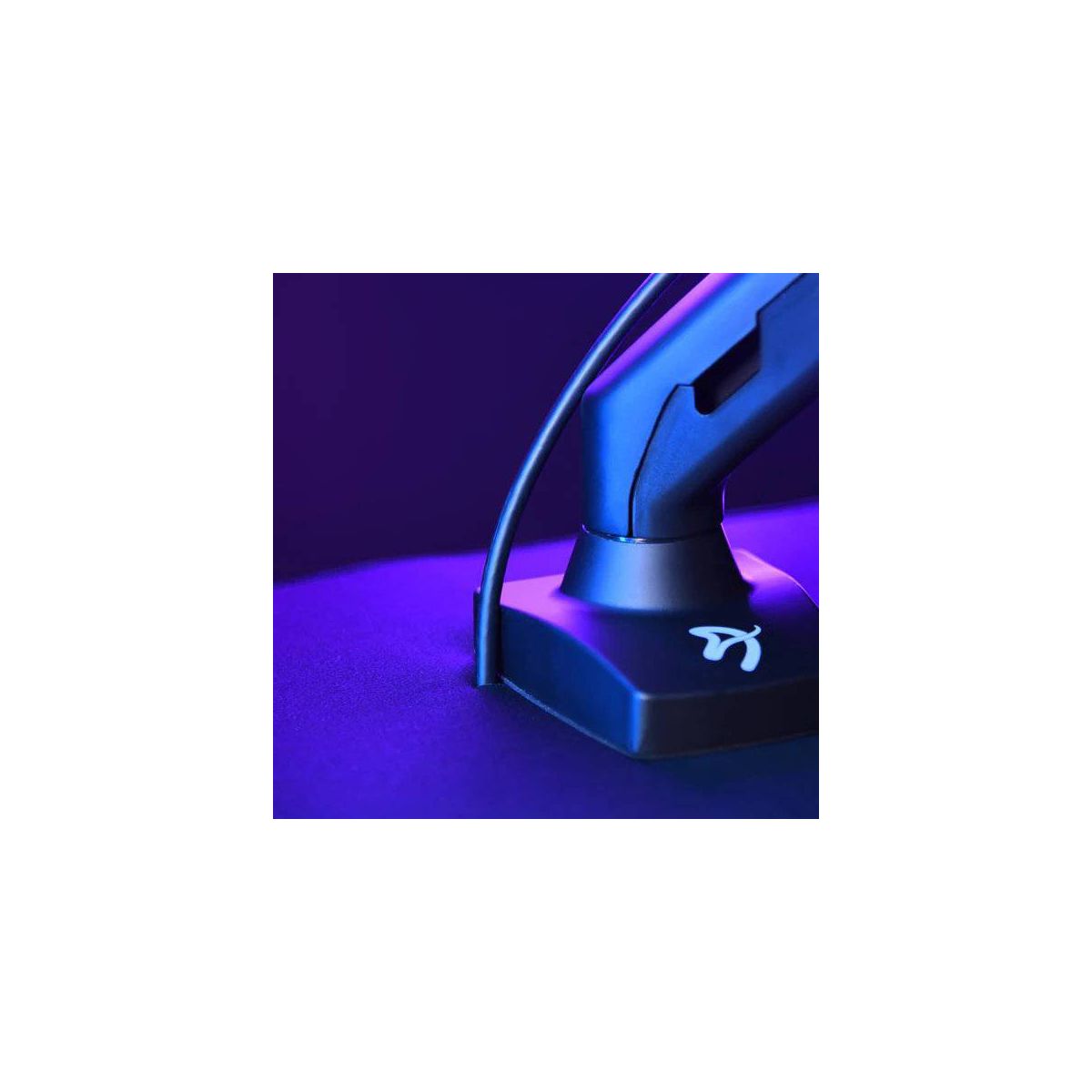 Arozzi Arena Compact Curved Gaming Desk - thumbnail 9