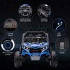 2 Seater Ride On UTV, Kids Electric Ride On Car,  24V Powered Riding Toy UTV, Off-Road UTV Toy with Remote Control, LED Lights, Music for Toddlers 3+ - 2 of 4