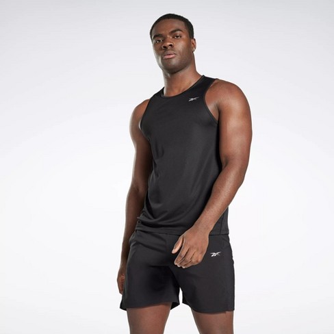 Reebok Running Speedwick Singlet Mens Athletic Tank Tops Small Black ...