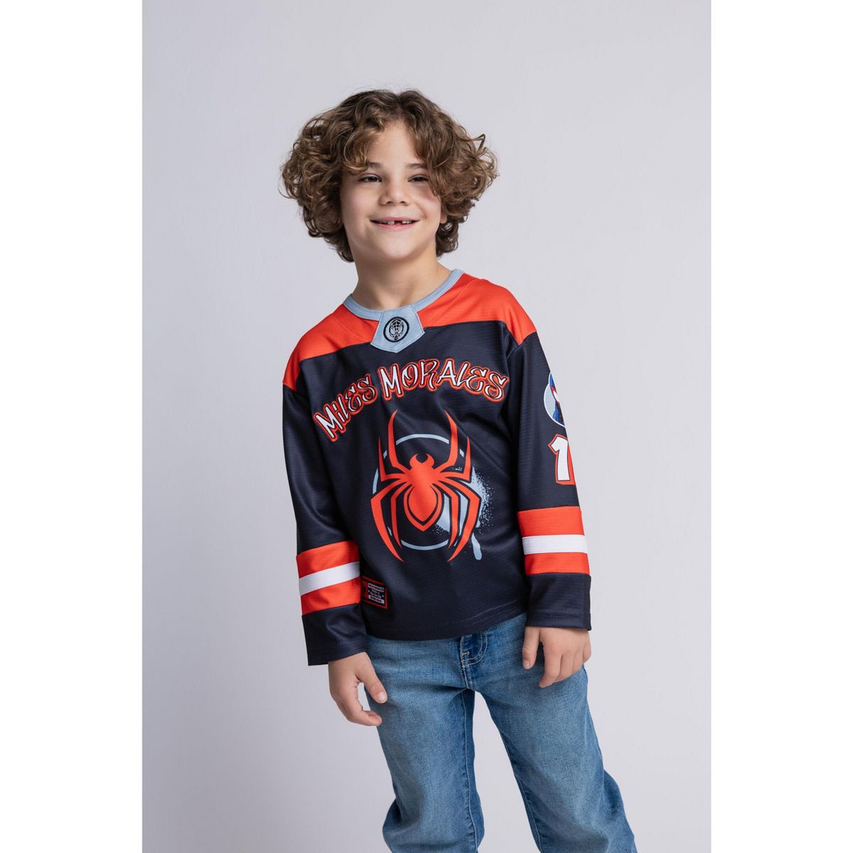 Marvel Spider-Man Matching Family Athletic Hockey Jersey - thumbnail 2