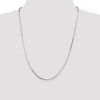 Black Bow Jewelry 1.65mm, Sterling Silver Octagon Solid Snake Chain Necklace - 2 of 4