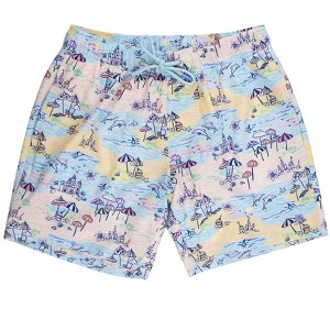 RuggedButts UPF50+ Men's Stretch Swim Trunks - 1 of 4