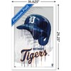 Trends International MLB Detroit Tigers - Drip Helmet 22 Framed Wall Poster Prints - 3 of 4