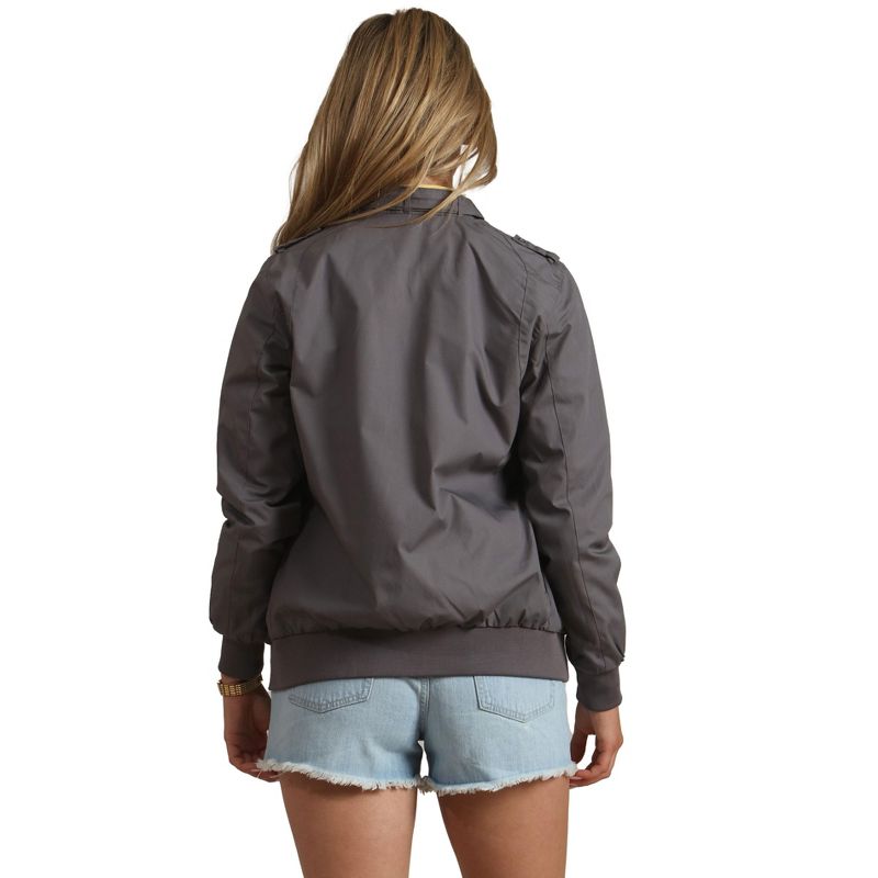 Members Only Women's Classic Iconic Racer Jacket ( Slim Fit ), 3 of 6