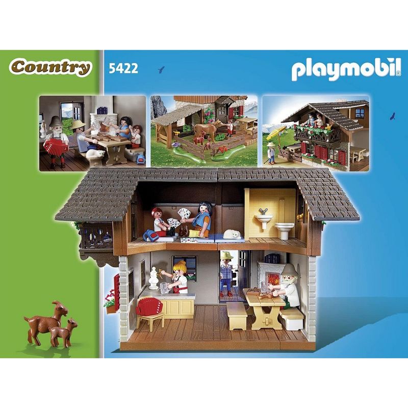 Playmobil 5422 Country Alpine Lodge Building Set, 3 of 9