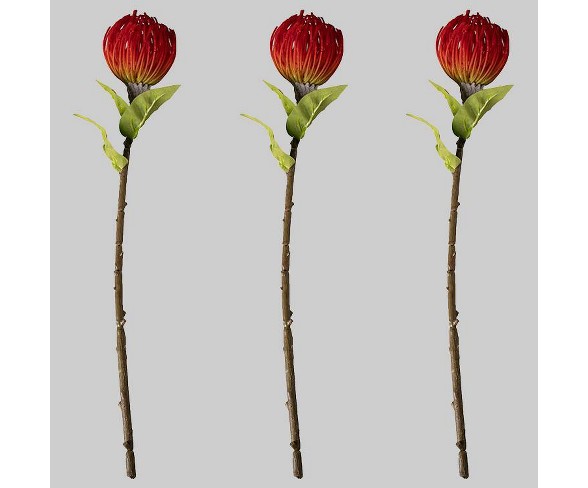 3ct Artificial Protea Flowers - Bullseye's Playground&#153;