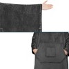 PAVILIA Wearable Blanket Women Men, Oversized Hoodie Sweatshirt Sweater Neck Warmer, Fleece Soft Hug Sleep Pod - 3 of 4