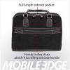 Mobile Edge Classic Corduroy Laptop/Tablet 14.1" Ultrabook or 15" MacBook Tote Black - 4 of 4