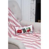 C&F Home 6" x 12" 3 Cats Wearing Winter Christmas Sweaters and Scarves Printed Small/Petite Accent Pillow - 2 of 4