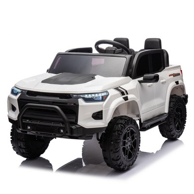 Whisen Two-Seater Children's Ride-On Toy with Safety Belts and Storage