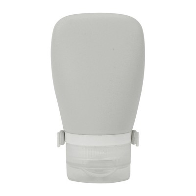 Unique Bargains Squeezable Silicone Pump Bottle for Travel Camping Outdoors 1 Pc
