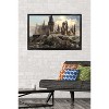 Trends International The Wizarding World: Harry Potter - Hogwarts at Sunrise Framed Wall Poster Prints - 2 of 4